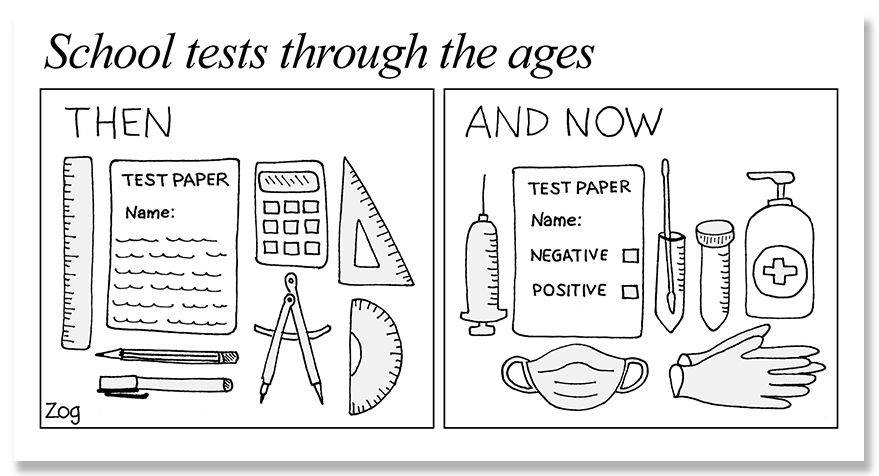 Recently started doing #cartoons. This is my latest. Thinking of all those school staff who'll be returning tomorrow. <a href="/Cartoonmuseumuk/">The Cartoon Museum</a>