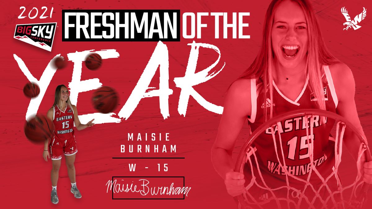 EWUWBB's tweet image. The 2021 Big Sky Conference Freshman of the Year is an Eagle!

Congratulations, @BurnhamMaisie!

📰--&amp;gt; goeags.com/news/2021/3/7/…

#GoEags #BigSkyWBB