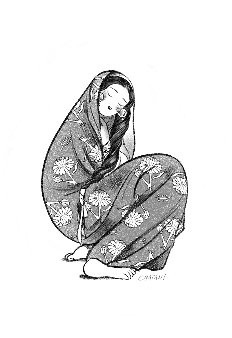 Did some interior illustrations for the Russian fairytale inspired Tabletop RPG booklet, The Witch, The Wolf & The Wedding by @JMYaLes