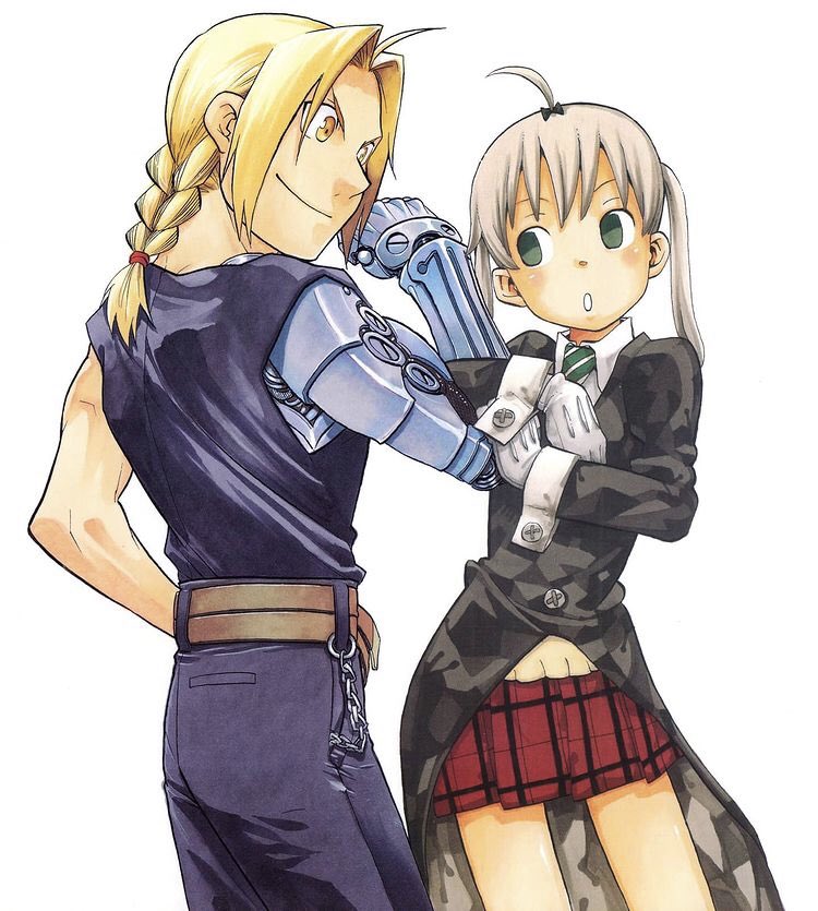 OkuboStuff's tweet photo. Soul Eater x Full Metal Alchemist https://t.co/kMdSGpPfMU