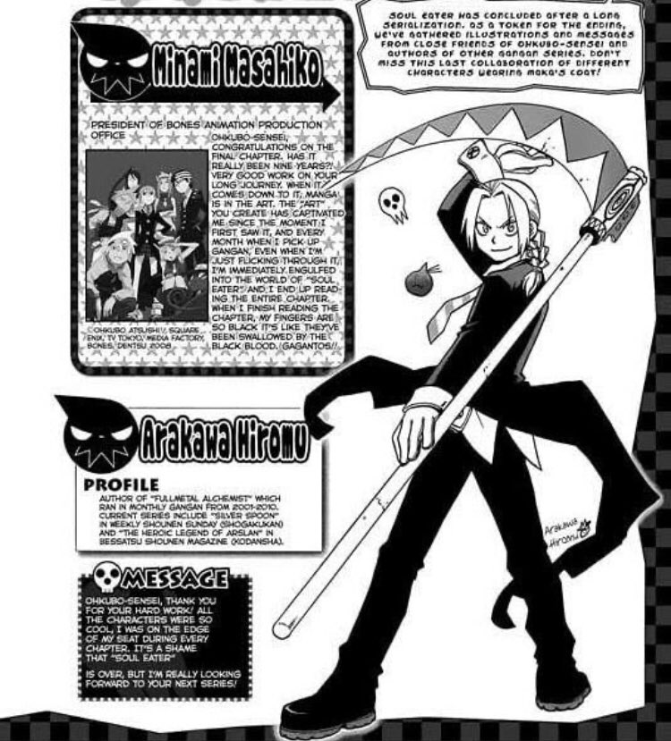 OkuboStuff's tweet photo. Soul Eater x Full Metal Alchemist https://t.co/kMdSGpPfMU