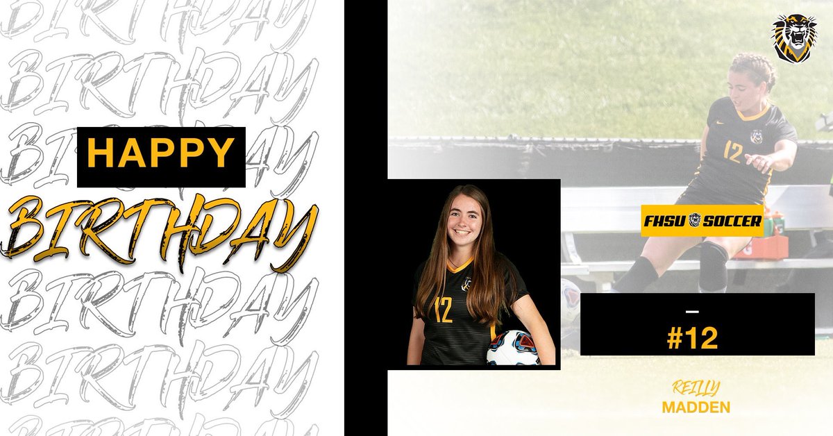 Happy Birthday to sophomore <a href="/reillymadden12/">Reilly Madden</a>! (Sunday birthdays almost fall through the cracks, sorry! 😆). #RollTiges🐯⚽️