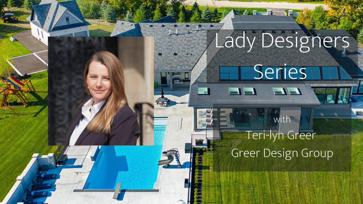 We are excited to post the next video as part of our Lady Designer Zoom series - Teri-lyn Greer of Greer Design Group - Teri-lyn tells us about her approach to projects and how she strives to create perfect outdoor spaces for her clients!
youtu.be/fkjybzLUR2A