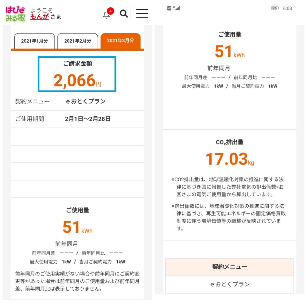はぴeみる電 はぴeみる電