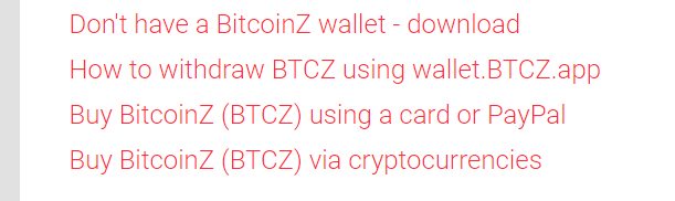 bitpaylink's tweet photo. New functionality on #BitPayLink. Buy #BitcoinZ (#BTCZ) using different cryptocurrencies. https://t.co/mOnjXHtovy