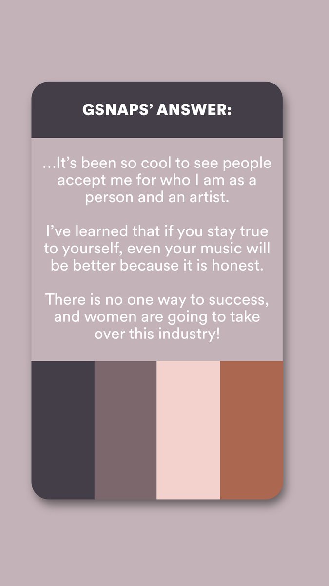 Shoutout to <a href="/GsnapsMusic/">GSnaps</a> for being one of the many amazingly talented artists using LÜM this month and every month 🙌

#WomensHistoryMonth