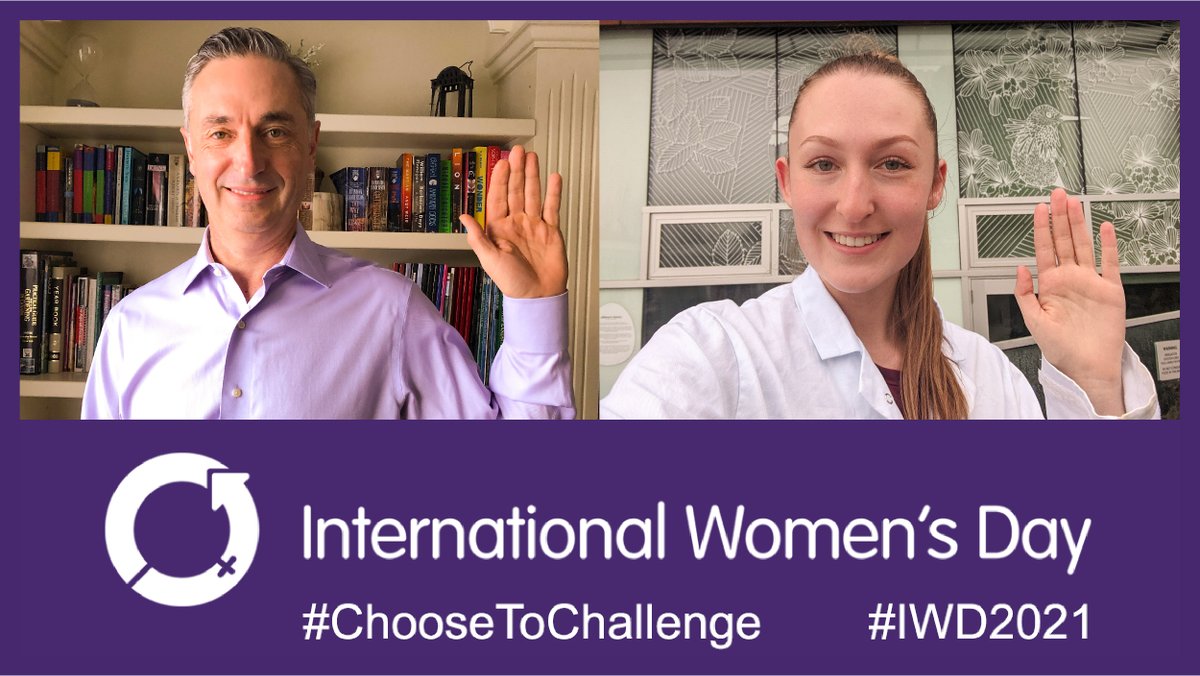 Monday is International Women's Day! I would like to thank my daughter who studying biological sciences, for collaborating with me, in making my pledge: “I pledge to forge a gender equal world and nurture the dreams of our next generation of scientists and innovators”.  #IWD2021