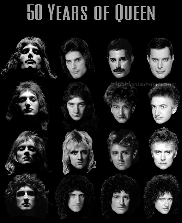 QueenVenezuela's tweet photo. 50 Years of Queen #50YearsOfQueen https://t.co/XafGf9x54g