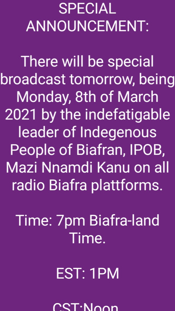 TheBiafraExit's tweet photo. He who dont know and He dont want to know is a Fool. https://t.co/UfOjjSba5A