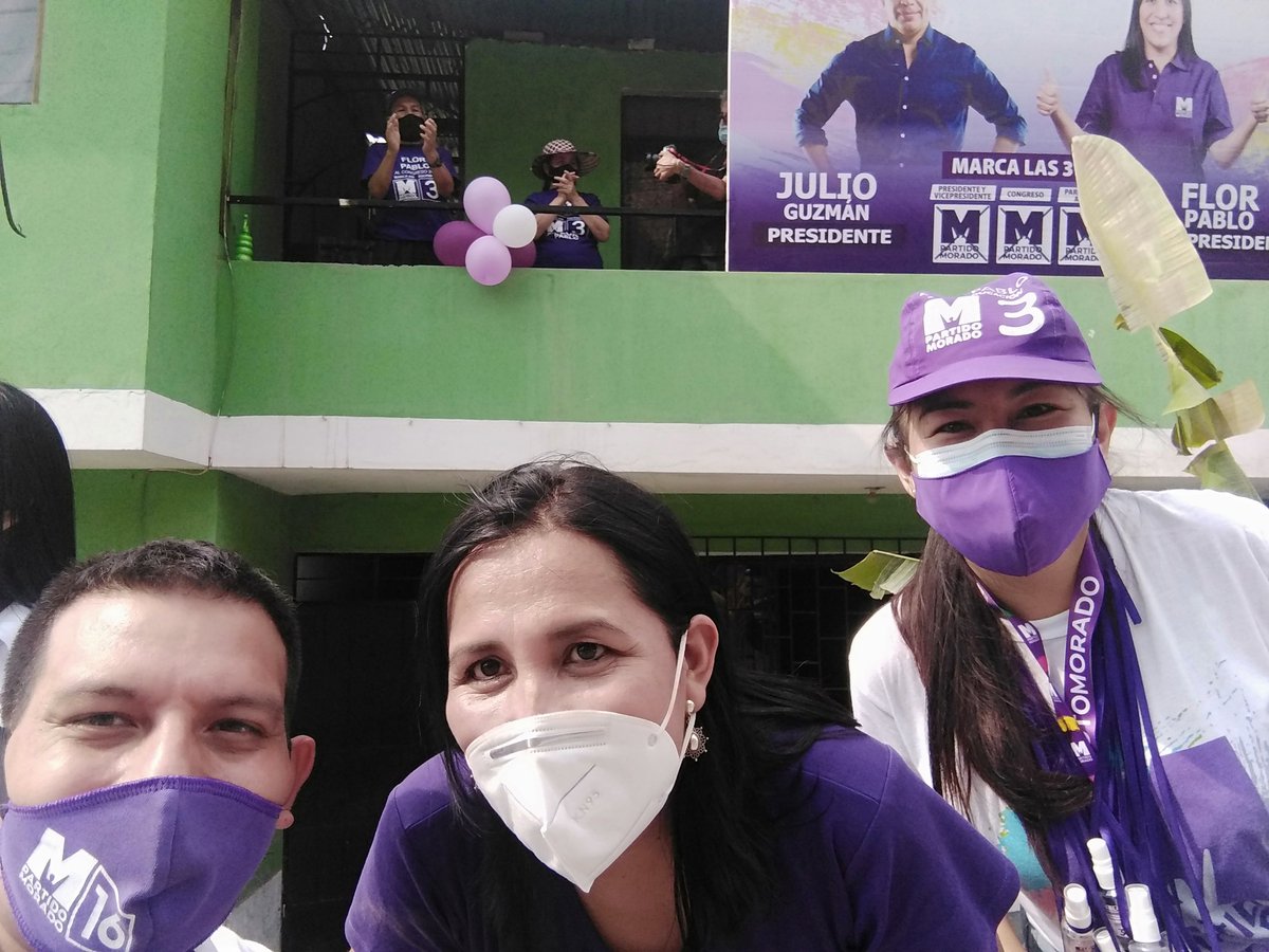 MaxPeraltaP's tweet photo. Ayer estuvimos en una gran caravana con @julioguzmanperu, @FlorPabloMedina y varios candidatos del @partidomorado en lima Norte
#TuAlCentro
#Max16
@MaxPeraltaP https://t.co/ShVX6ABwSF