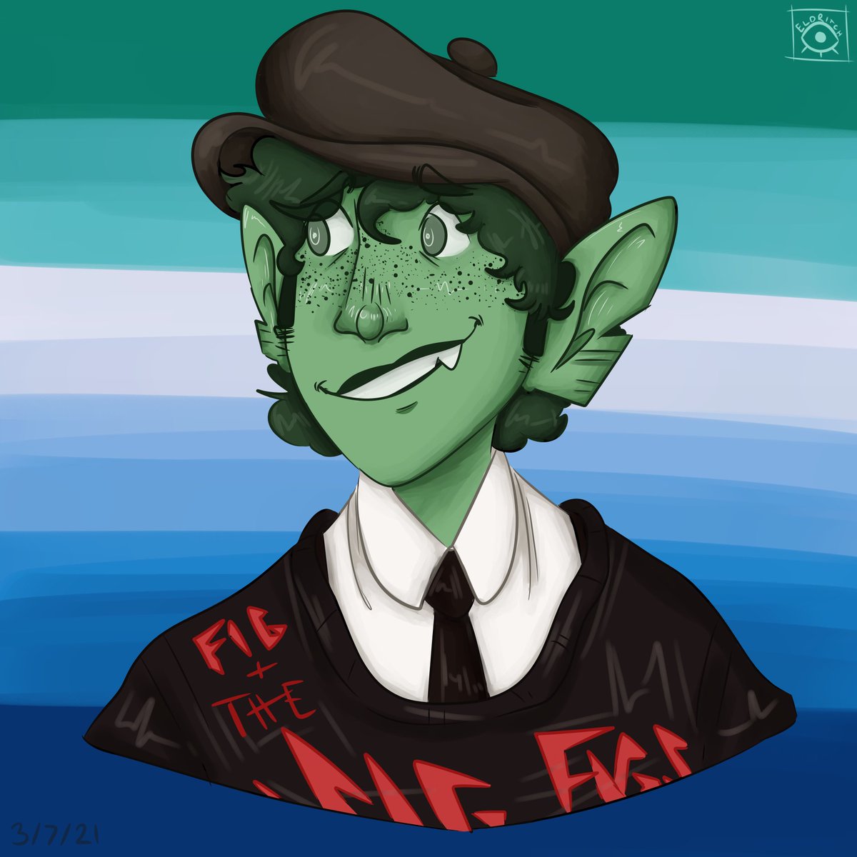 Riz Gukgak? Ace mlm icon who loves his friends more than anything in the world?? More likely than you’d think.
•
#fantasyhigh #rizgukgak #dimension20 #d20 #dnd #dungeonsanddragons #art #dndart #d20fanart #fanart