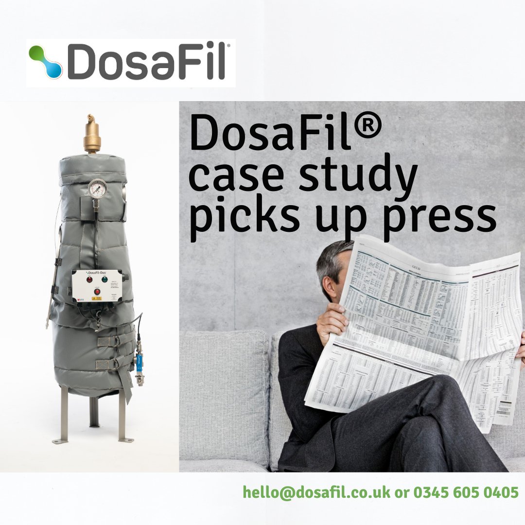 DosaFil_Duo's tweet photo. A case study by DosaFil® &amp; @AnkerElemental has been picked up in the press. 
Tomorrows FM featured the study where the DosaFil-Duo® device has cleaned up a Police authority HVAC system. Read more:
https://t.co/efNmURxaqH
#waterquality #systemclean #chemicaldosing #watertreatment https://t.co/dAvrQBHgm2