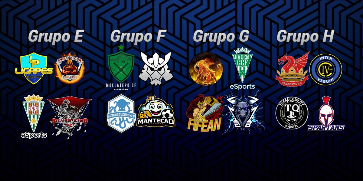 ⚽FASE DE GRUPOS⚽
Así quedan todos los grupos del torneo, seguro que nos brindan un grandísimo espectáculo y hacen de esta competición algo grandioso.