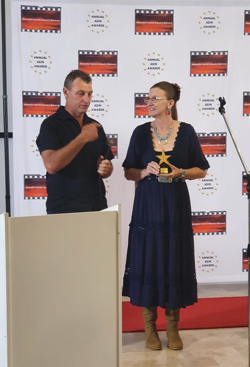 CateDening's tweet photo. So grateful to receive #ASINawards 'Best Supporting Actress' for my role in short film An Unconventional Love.  Thank u Anthony Miller &amp; Antonia McGhee for letting me be a part of your beautiful story.  To make it even sweeter the film picked up 3 more awards.
#shortfilm https://t.co/x7ZWrJI7Yp