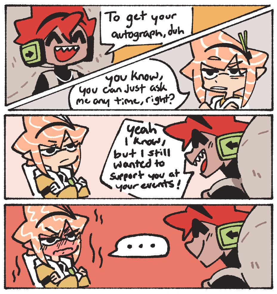 Ikura's fansign event #splatoon #splatoonoc #スプラトゥーン 