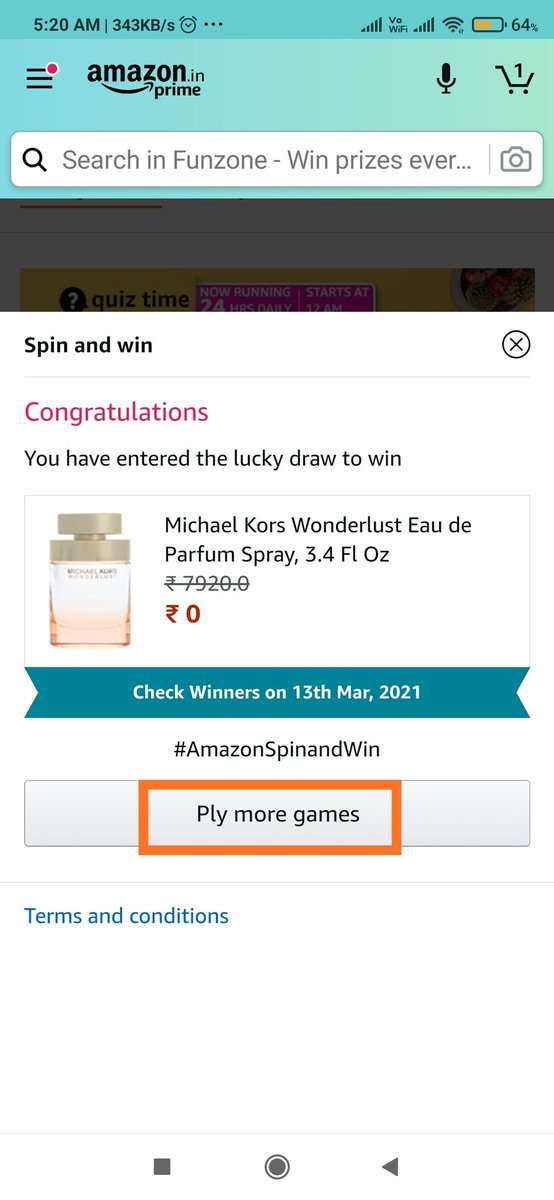 jhanilu99's tweet image. @amazonIN  @amazon I think your Software Testers had missed to detect the spelling bug of &apos;Play&apos; word and deployed it in production.😁😛
#amazonbug #AmazonSpinandWin #amazonindia #bugbountytips #Amazon #AmazonQuiz