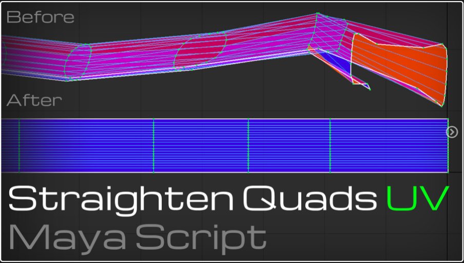 ArtStation - Fast Trim UV - Maya Script