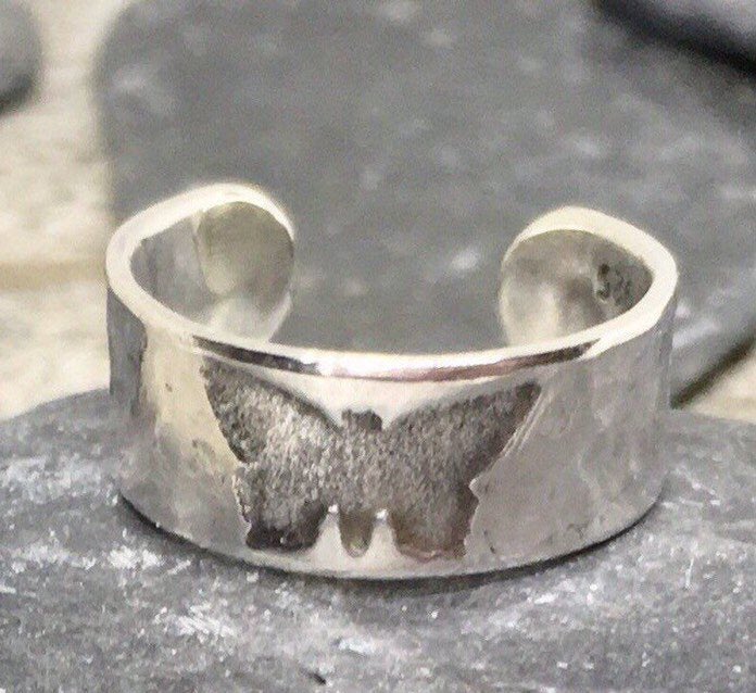 Excited to share this item from my #etsy shop:  #toering #ringsterlingsilver #butterfly #butterflyring #giftideas  #silvertoering etsy.me/3bu7lEd