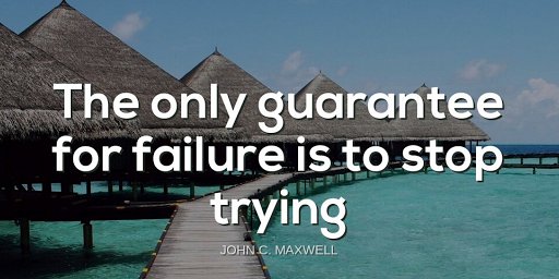 PositivePrayers's tweet photo. @JoelOsteen The only guarantee for failure is to stop trying.  With God, all things are possible!
#Pray #Believe https://t.co/ZMIv2mLXSx