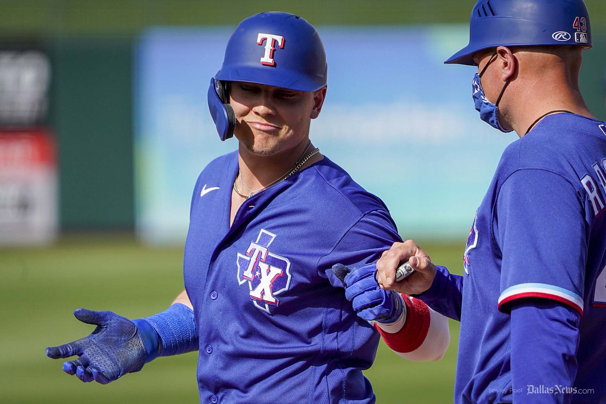 Photos: Rangers win third straight game with 4-3 victory over Mookie and the Dodgers in Surprise dallasnews.com/photos/2021/03… #SpringTraining