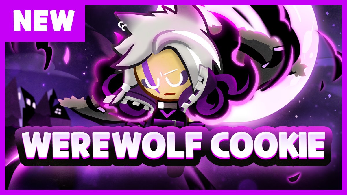 CookieRunOBEN's tweet photo. Be prepared! Werewolf Cookie is getting a new Trial!
Watch it first on our YouTube channel later today!

Subscribe: https://t.co/eZjq0NTyoj https://t.co/Vff6jKa0Gp