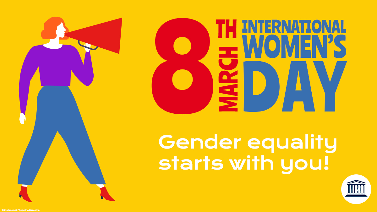 Women's rights are human rights!
Women's rights are human rights!
Women's rights are human rights!
Women's rights are human rights!
Women's rights are human rights!
Women's rights are human rights!

On #InternationalWomensDay &amp; every day, stand up for gender equality!