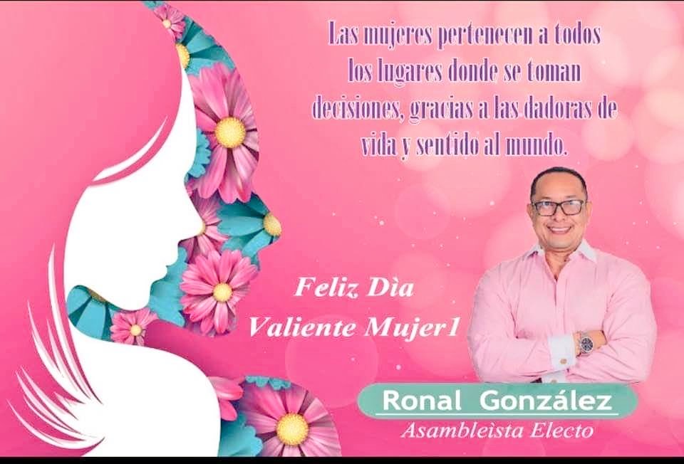 AbRonalGonzalez's tweet photo. Valientes, Creativas, Emprendedoras, Intuitivas, Soñadoras, Atrevidas, Complicadas, Apasionadas, Lindas, inteligentes,
Madre, Tía, Hermana, Sobrina, Abuela, Hija
Feliz día Mujer
tu que eres capaz de iluminar y dar vida
@AlexisMatuteEC
@DiCaAnYe
@Ing_PaolaMacias
#RonalContigo https://t.co/grC2R7EOAz