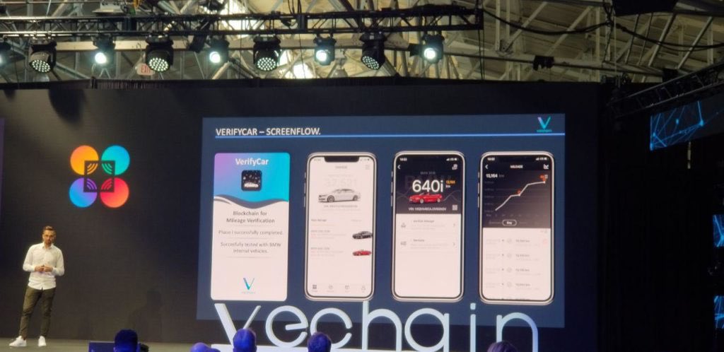 Sarah_Nabaa's tweet photo. @leadingblockch1 @Livin_Eh @sunshinelu24 @vechainofficial Some Photos and tweet by BMW USA to jog your memory... VeChain Tech participated in the BMW Startup Garage back in 2018... 

VerifyCar was a dApp created to track odometer mileage and to prevent odometer fraud in the resale market 
#VeChain $VET https://t.co/N5AyJSJRVa