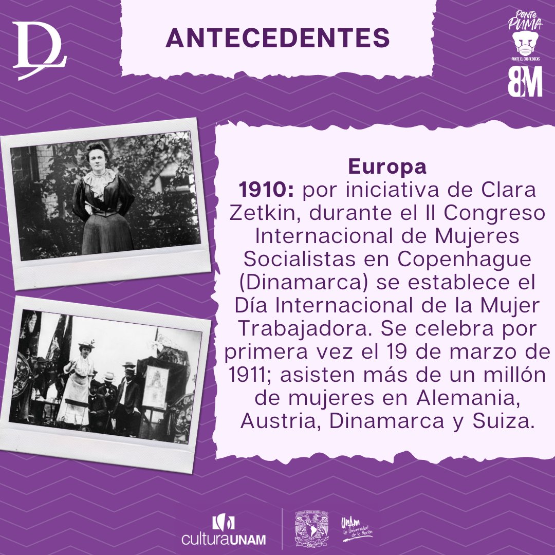 En el #DíaInternacionalDeLaMujer reconocemos a todas las mujeres que luchan por sus derechos y hacen un mundo mejor desde sus trabajos y hogares. 

#8M 
#NosotrasPorLaIgualdad
#SiLeoNoMeEncierro 
#CulturaUNAMenCasa
