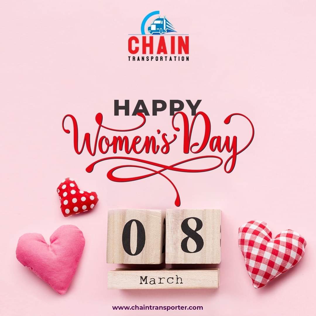 chaintransport's tweet photo. Happy International Women's Day. 💐🌼

Chain Transportations 🚛

#happywomensday #internationalwomensday #womensday #8march #8martdünyakadinlargünü https://t.co/oDPM6nujTW