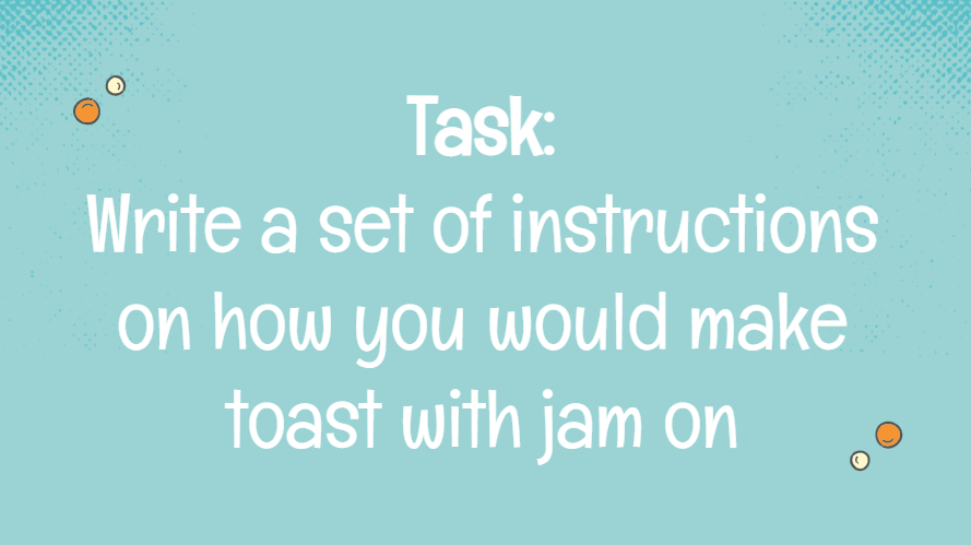 Hoyholly's tweet photo. Teaching PPDAC cycle with the ol' faithful 'How to make toast' - a little bit of computational thinking in there too eh @KiwiTecha https://t.co/vS4SDJS8Oe