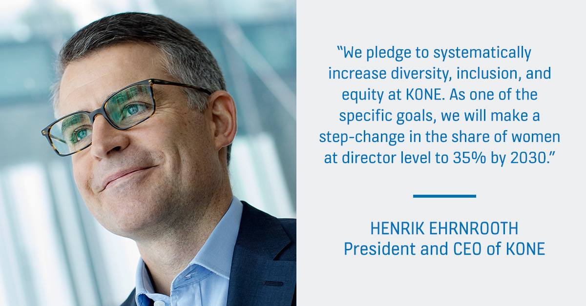 KONECorporation's tweet photo. #Diversity makes us unique, #inclusion makes us powerful. We are committed to a culture that welcomes everyone. Read more about our #DiversityAndInclusion pledge: https://t.co/BQTVCTu5jO
#KONE #empoweredbyinclusion https://t.co/6mMNvmTAWO