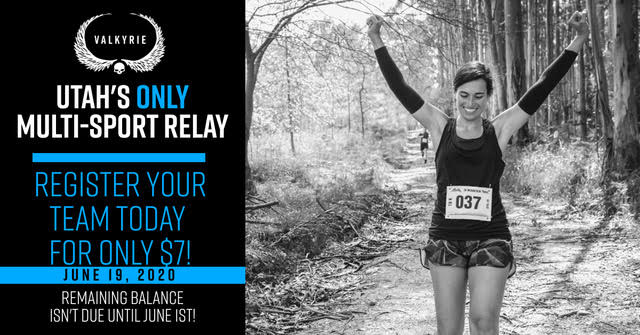 ESSshow's tweet image. Register your team today for the Valkyrie Multisport Relay for only $7. Use code "RELAY7". Space is limited for the 2021 Valkyrie Realy due to restrictions related to COVID19 race safe practices. Sign up before the race is full. Full payment is due May 1st.
