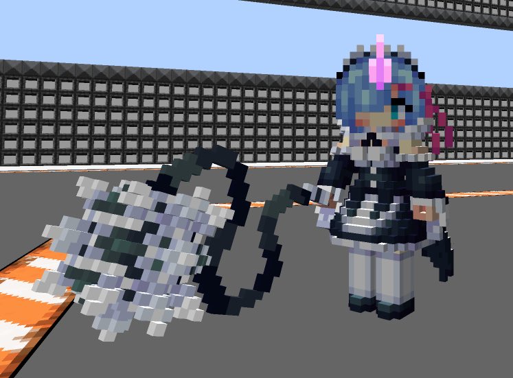 Orange_Yue's tweet photo. #armourersworkshop #minecraft 
Re:0 Rem&amp;Ram https://t.co/7qw4lAiO3P