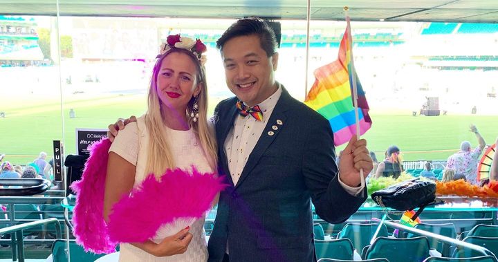 CiscoANZ's tweet image. Did you celebrate the Sydney Gay and Lesbian Mardi Gras on Saturday? Our #PRIDE team joined the party at the SCG for a unique parade this year 🏳️‍🌈🦄🙌🏽💕 #lgbtqi #ciscopride #mardigras2021