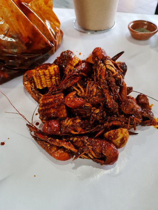 Encontre crawfish en guadalajara estilo lusiana 😍sabe increible igual que en lusiana 😍😍 https://t.co