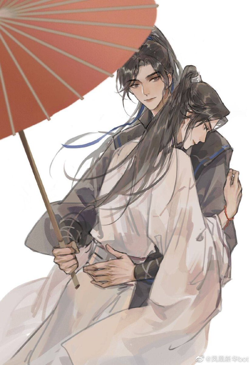 2wanning's tweet photo. "i hate you.                    "shizun, i want to
i will always                    hold the umbrella
hate you,                         for you for the
chu wanning,                  rest of my life."
for as long as i live." https://t.co/NbnfcMQJms