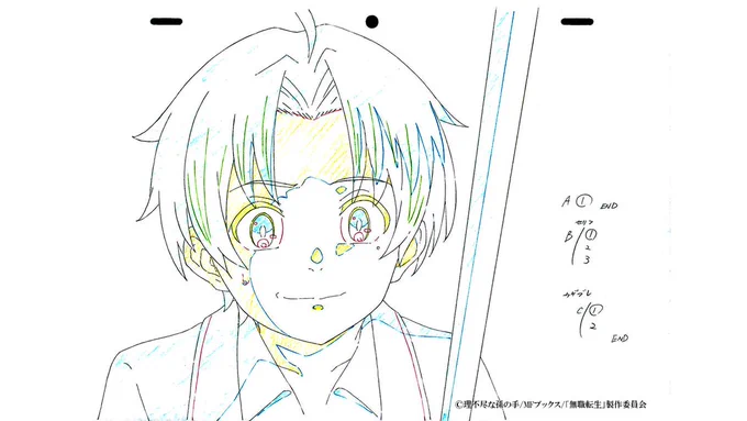 【#無職転生 原画公開】
昨日放送された第9話「邂逅」原画をアップ!

恐る恐るルディが話している相手は…

第9話 dアニメストアとニコニコで先行配信中。
3/13(土)から他動画配信サービスでも配信開始!
放送/配信情報→https://t.co/9gSJero0YF 