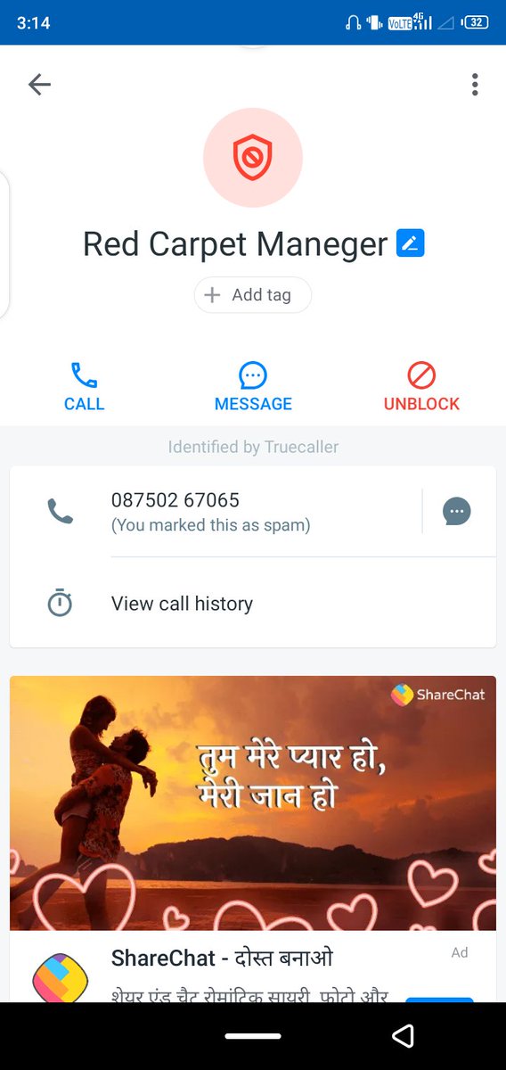 Amitgabber's tweet photo. @RedCarpetUp iss recovery agent n meri mata ji ko bahut gandi gandi galiya di h.. m ager aapki company y bola ki iss ka  hamara koi Lena Dena nahi h too mera data aur contract list ussk pass kaise aayi. Isska answer doo. Jaldi s jaldi reply karo https://t.co/3fLZnIOmLB