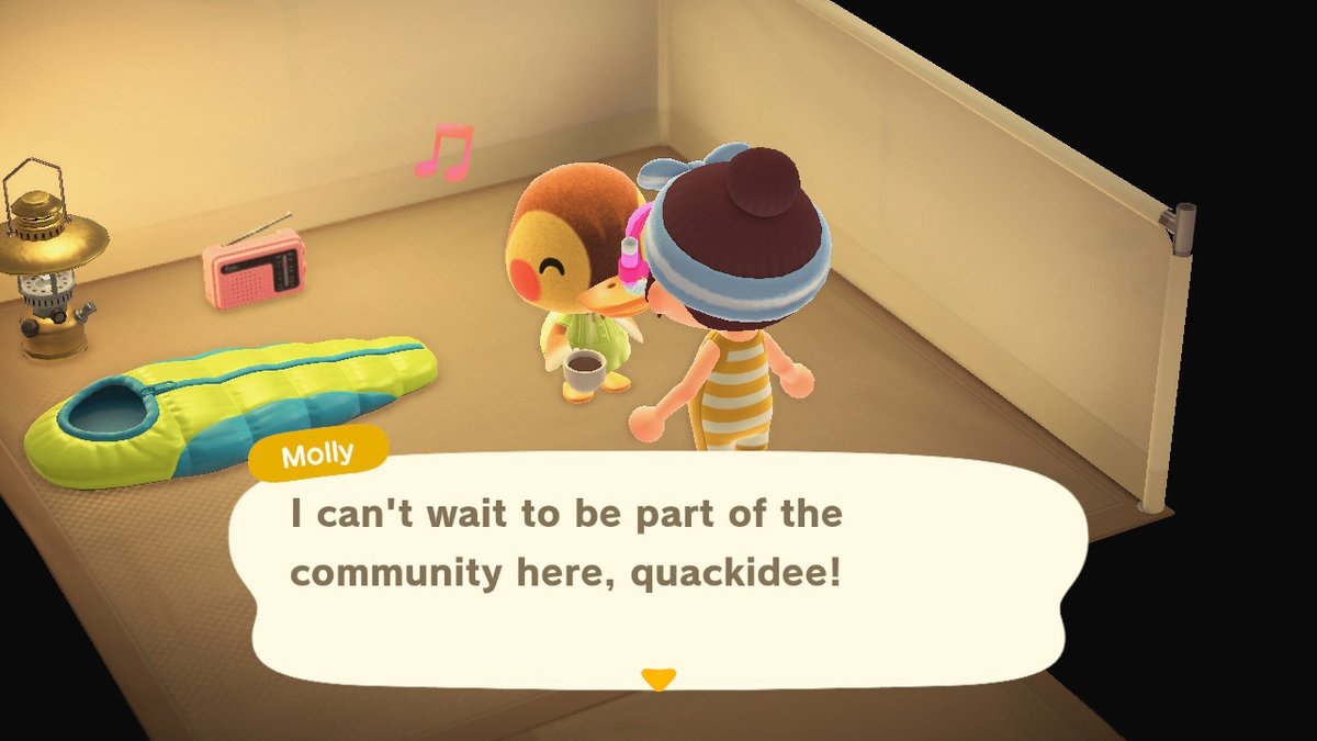 addicrossing's tweet photo. i swear i get the best villagers at my campsite https://t.co/YrjqxVU8q4