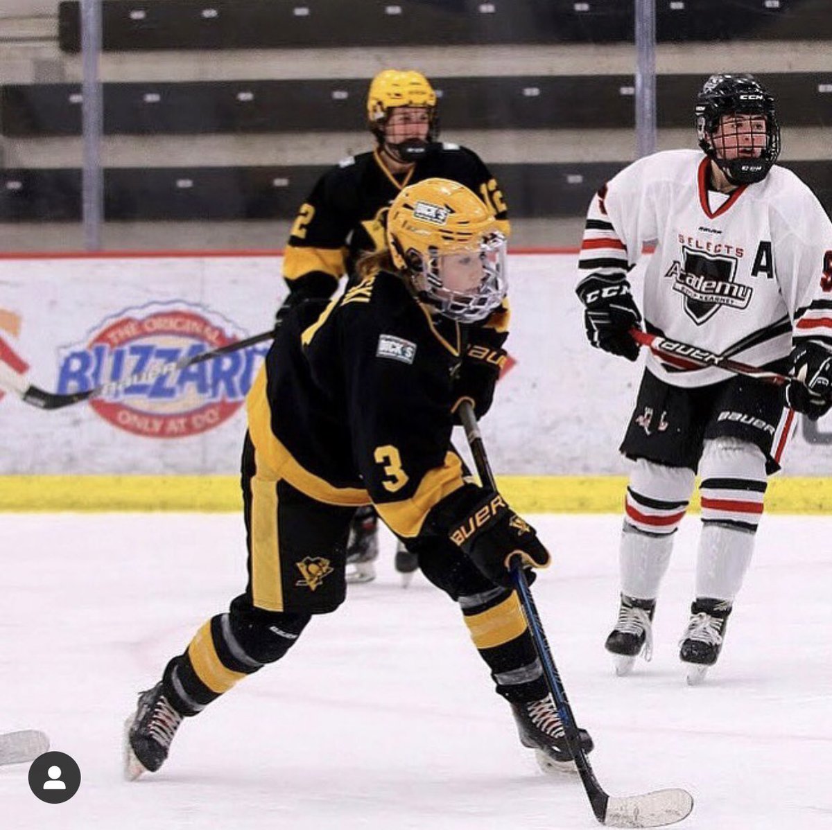Alaina Tanski, been playing hockey for 10 years! In love with the game along with peanut butter jelly’s, iceberg, and Crosby. #HerHockey <a href="/pensfoundation/">pensfoundation</a>