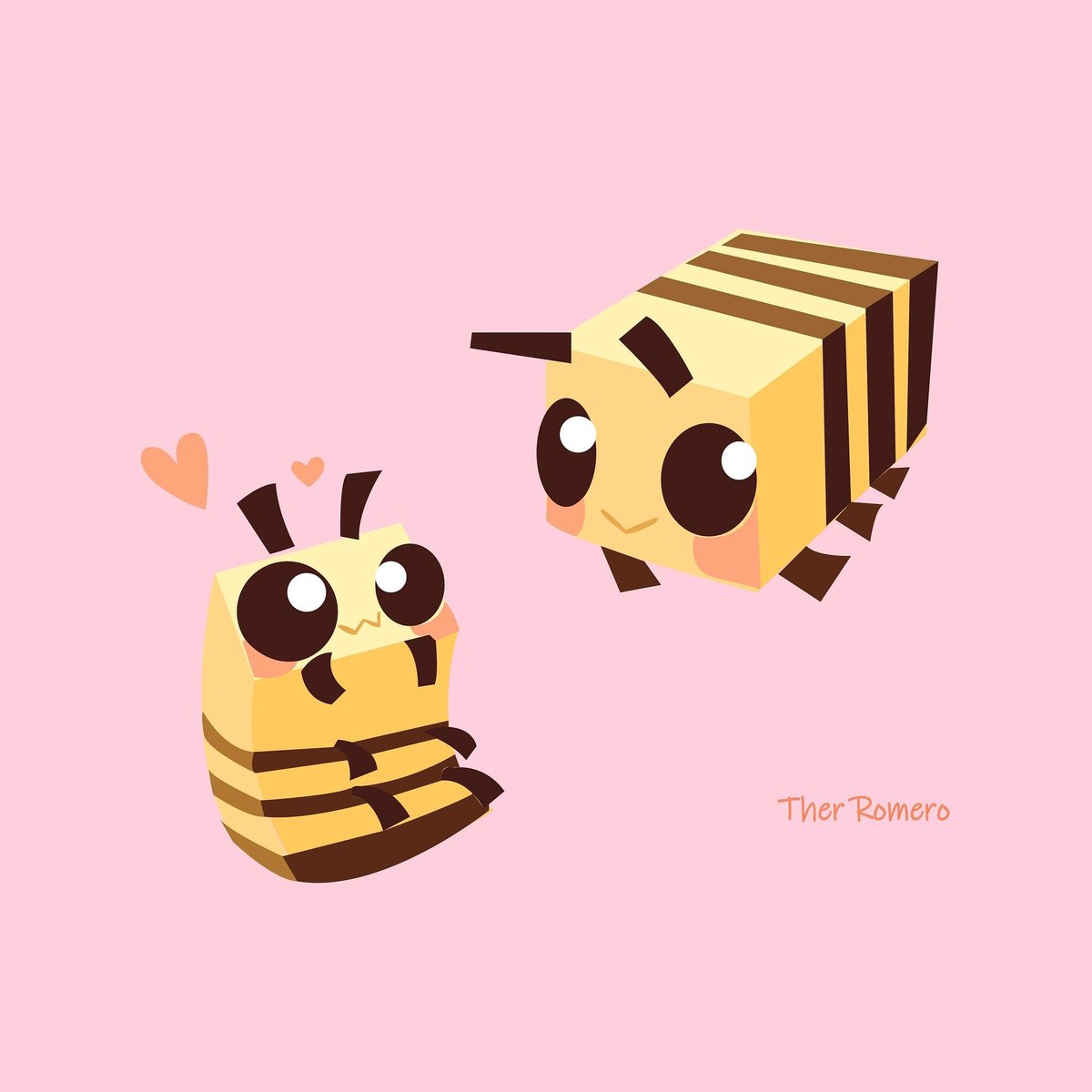 ther_romero's tweet image. 🐝
#minecraft #drawgame #drawkawaii #蜂 #kawaii #bee #minecraftfanart #ゲーム #ａｅｓｔｈｅｔｉｃ #abejas #pink #drawing