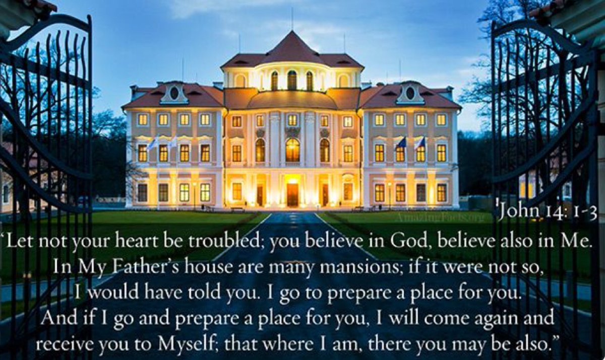 PILLOW🌟#PROMISE💫

In my Father's house are many mansions: 
if it were not so, 
I would have told you. 
I go to prepare a place for you.

#LetNotYourHeartBeTroubled