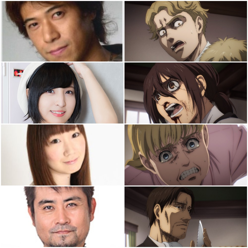 Attack On Titan Wiki On Twitter Amazing Voice Acting On Attack On Titan Episode 72 Especially For The Restaurant Scene Eiji Hanawa Ayane Sakura Nana Hamasaki Otoya Kawano Https T Co Kicfg1jsrg