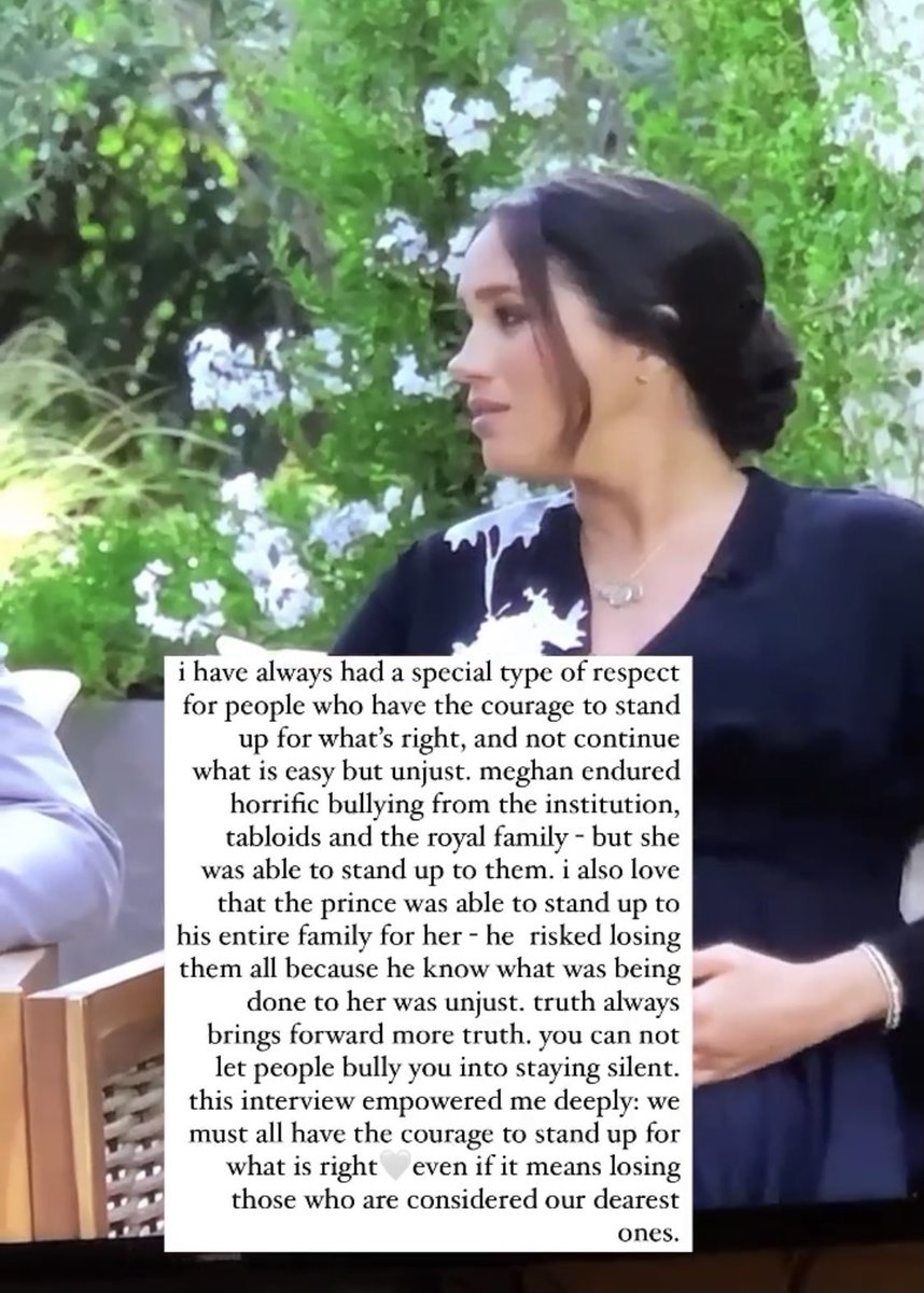 mariamhazhir's tweet photo. Watched the interview with my parents. This interview meant so so much to me for so many reasons. I seriously love this woman - she has empowered me so much. Def making my students watch it with me tomorrow. #MeghanAndHarry #royalinterview #OprahMeghanHarry https://t.co/bG5b06bwJc