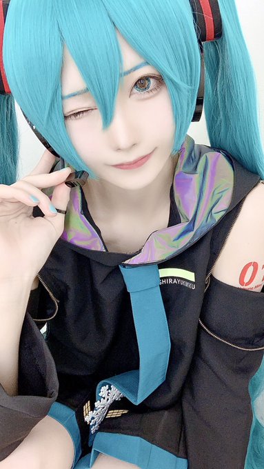 コスプレイヤーしらゆき（しらゆきミク）のTwitter画像7