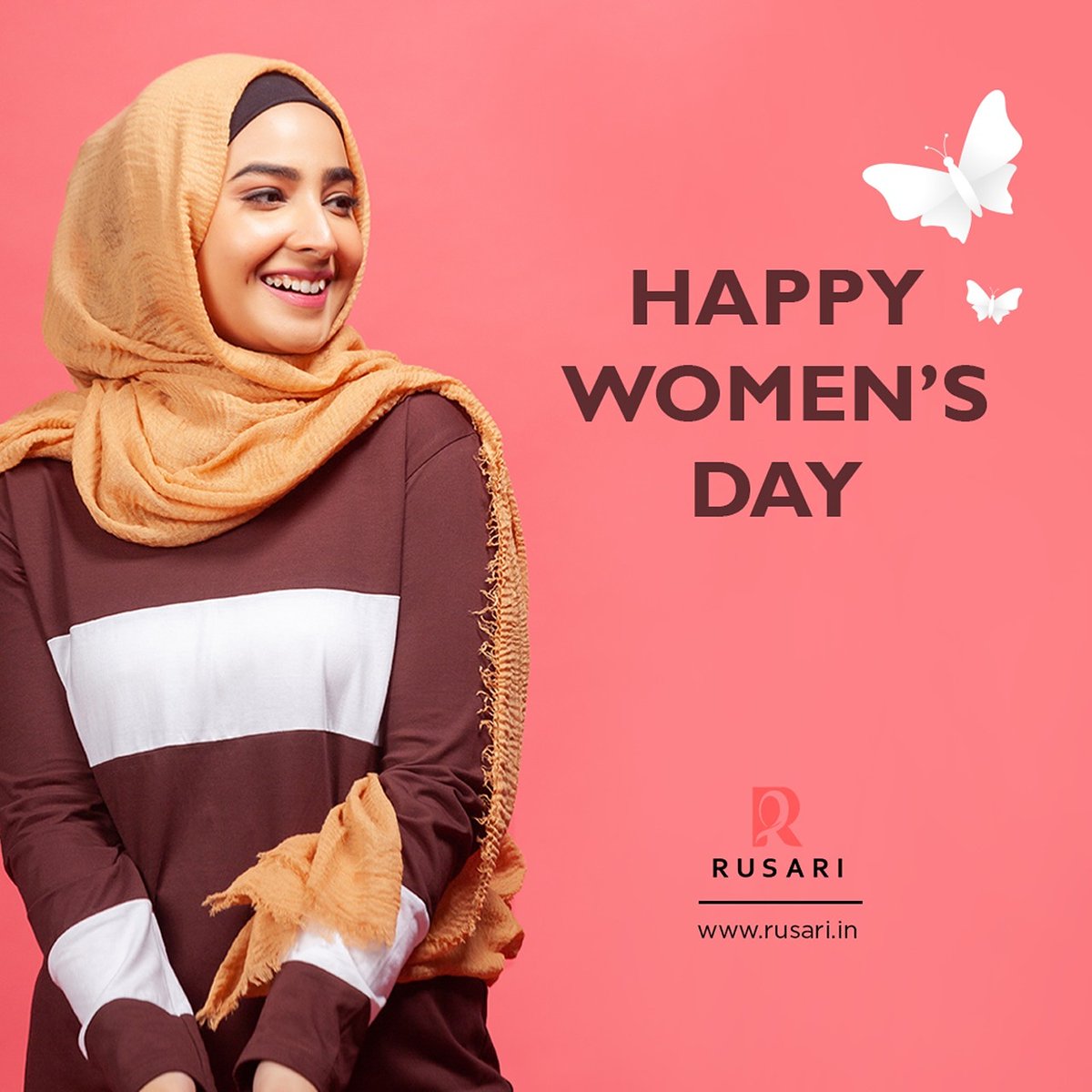 Rusari_in's tweet photo. Where there is a Woman, There is Magic! ❤️
Happy Women’s Day! 💐

. 
#rusari #womensday #HappyWomensDay #HappyWomensDay2021 #womenpower #WomansWorld #womenempowerment #WomensDaySpecial https://t.co/SVSnULZ9fZ
