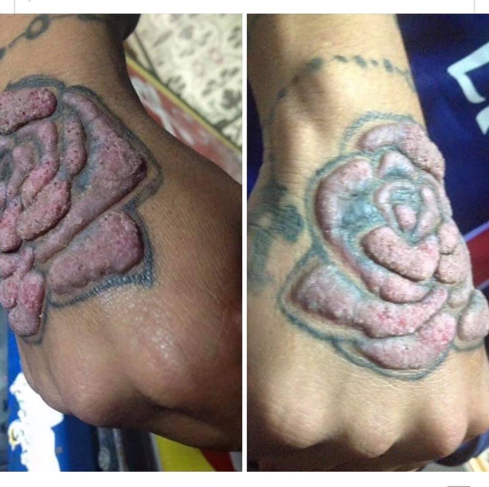 bossyvibez's tweet photo. This 3D tatt 🔥🔥🔥🔥 https://t.co/QNAj6GYnCV