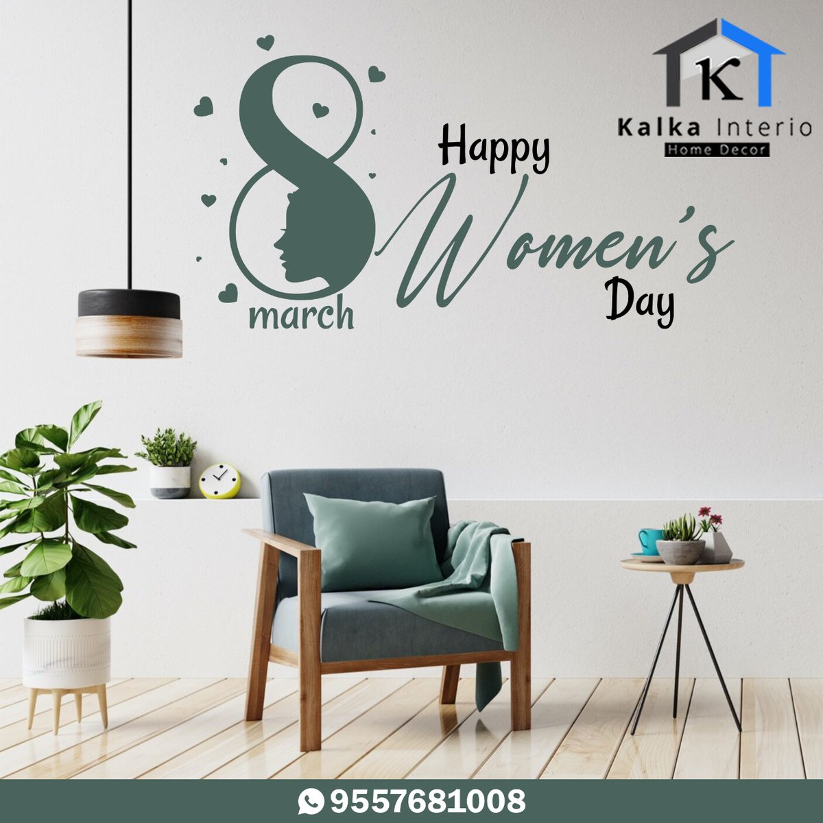 KalkaInterio's tweet photo. Every life begins with a woman. Respect and encourage every woman for what she is. Happy Women's Day!

#InternationalWomensDay #WomensDay #WomensDay2021 #women #womenequality #girls #womenempowerment #InteriorDesigners #InteriorDesign #HomeDecor #KalkaInterio https://t.co/KNT2sMRf0J
