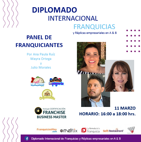 franquiciando's tweet photo. 🖋 Branding de la marca con un mercadólogos reconocido y especializado en franquicias
🔺 3 franquiciantes nos comparten experiencias, retos, oportunidades. Testimonios de valor
🇵🇪 Viajamos a Perú para que lleves tu marca a este país
https://t.co/4QAZcpwFox
#somosILAF #soyILAF https://t.co/iPtZ7MsLFS